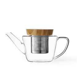 Чайник с цедка VIVA Infusion 500ml, с бамбуков капак