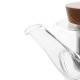 Чайник с цедка VIVA Infusion 1L, с бамбуков капак Чайник с цедка VIVA Infusion 1L, с бамбуков капак