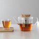 Чайник с цедка VIVA Infusion 1L, с бамбуков капак Чайник с цедка VIVA Infusion 1L, с бамбуков капак