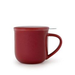 Чаша за чай с цедка VIVA Minima Cranberry 350ml