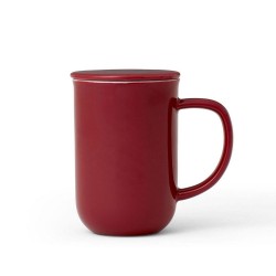 Чаша за чай с цедка VIVA Minima Cranberry 500ml