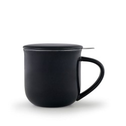 Чаша за чай с цедка VIVA Minima Midnight 350ml