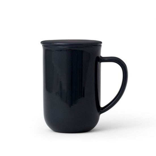 Чаша за чай с цедка VIVA Minima Midnight 500ml Чаша за чай с цедка VIVA Minima Midnight 500ml