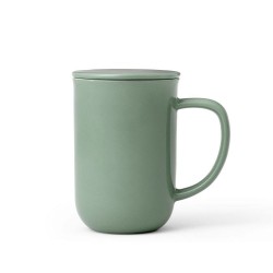 Чаша за чай с цедка VIVA Minima Stone Green 500ml