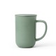 Чаша за чай с цедка VIVA Minima Stone Green 500ml Чаша за чай с цедка VIVA Minima Stone Green 500ml