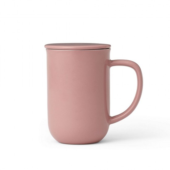 Чаша за чай с цедка VIVA Minima Stone Rose 500ml Чаша за чай с цедка VIVA Minima Stone Rose 500ml