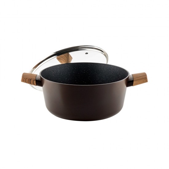 Тенджера Luigi Ferrero BRUGGE FR-2412WH NEW 24x11.5cm, 4.3L Тенджера Luigi Ferrero BRUGGE FR-2412WH NEW 24x11.5cm, 4.3L