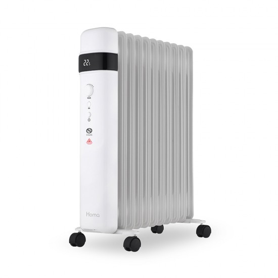 Радиатор маслен Homa HF-25D, 2500W, електронно упр. Радиатор маслен Homa HF-25D, 2500W, електронно упр.