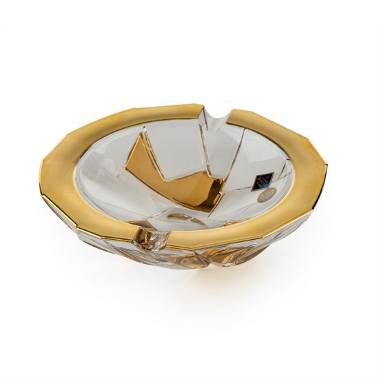 Пепелник Bohemia 1845 Crack Gold Т2 Ø15.2cm Пепелник Bohemia 1845 Crack Gold Т2 Ø15.2cm