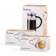 Промо-комплект Luigi Ferrero серия Coffeina - френска преса за кафе и чай 800ml + 4 чаши за чай и кафе х250ml Промо-комплект Luigi Ferrero серия Coffeina - френска преса за кафе и чай 800ml + 4 чаши за чай и кафе х250ml
