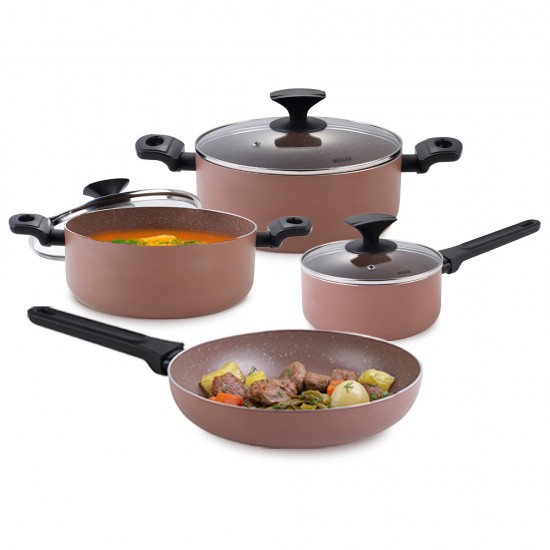 Промо-комплект 4 съда за готвене Muhler серия Kikka