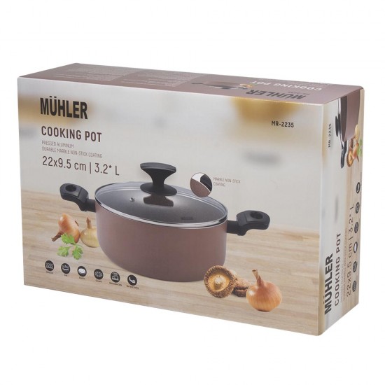 Промо-комплект 4 съда за готвене Muhler серия Kikka