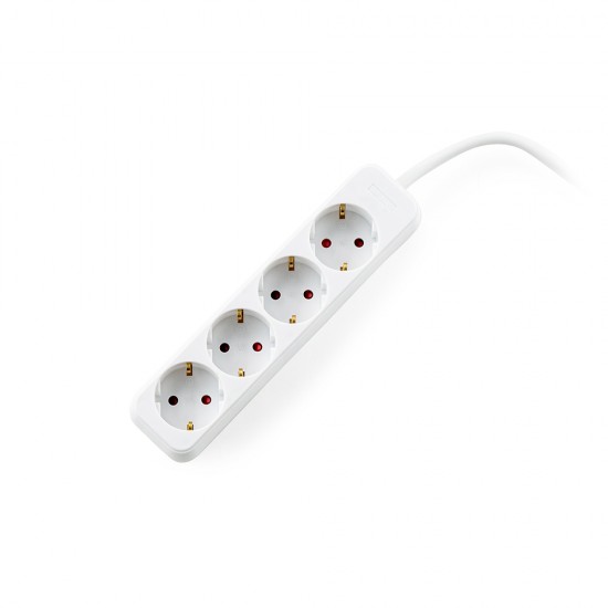 Разклонител Muhler 4G, Шуко, 1.5mm2, 3.0m дължина Разклонител Muhler 4G, Шуко, 1.5mm2, 3.0m дължина