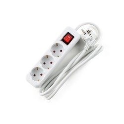 Разклонител Muhlerс ключ, 3G, 1.5mm2, 3.0m дължина