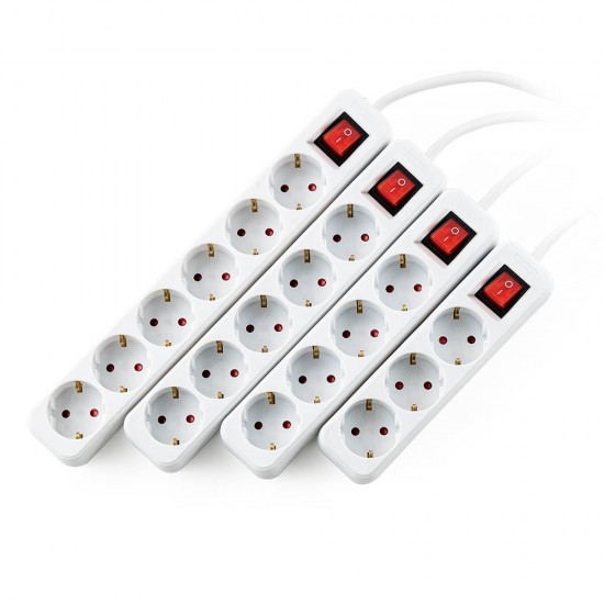 Разклонител Muhlerс ключ, 3G, 1.5mm2, 3.0m дължина Разклонител Muhlerс ключ, 3G, 1.5mm2, 3.0m дължина