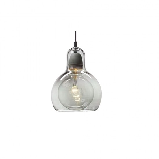 Пендел Globe D18, Е27, Опушено сиво Пендел Globe D18, Е27, Опушено сиво