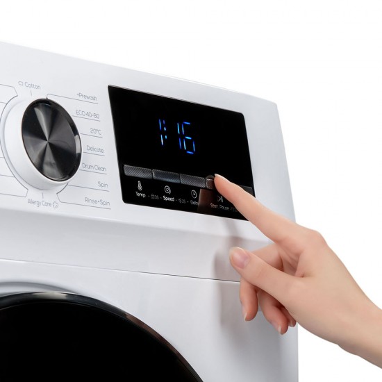 Пералня Muhler IWM714WA, клас А, Steam Wash, инверторна, 7kg, 1400rpm, 5 години Пералня Muhler IWM714WA, клас А, Steam Wash, инверторна, 7kg, 1400rpm, 5 години