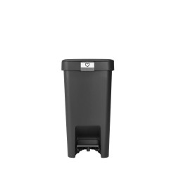 Кош за смет с педал Brabantia StepUp 10L, Dark Grey