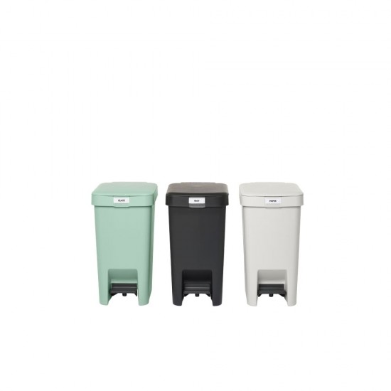 Кош за смет с педал Brabantia StepUp 10L, Light Grey Кош за смет с педал Brabantia StepUp 10L, Light Grey