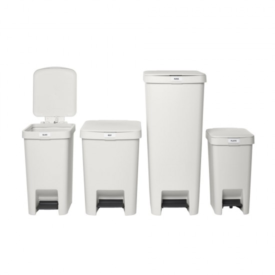 Кош за смет с педал Brabantia StepUp 10L, Light Grey Кош за смет с педал Brabantia StepUp 10L, Light Grey