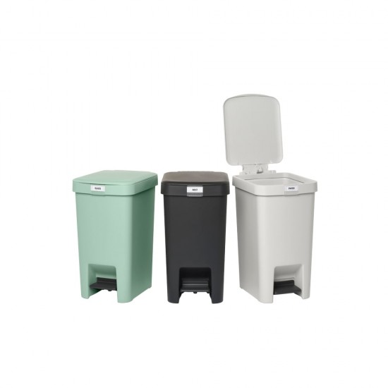Кош за смет с педал Brabantia StepUp 16L, Dark Grey