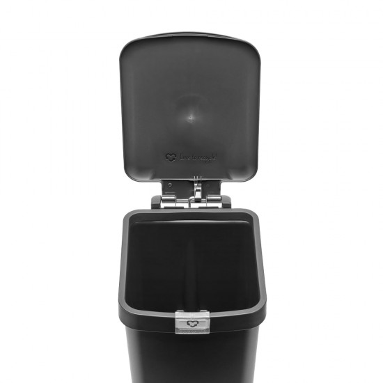 Кош за смет с педал Brabantia StepUp 16L, Dark Grey