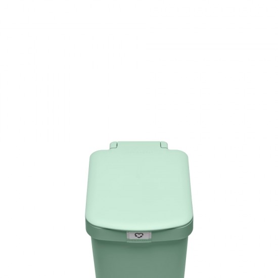 Кош за смет с педал Brabantia StepUp 16L, Jade Green Кош за смет с педал Brabantia StepUp 16L, Jade Green