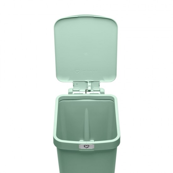 Кош за смет с педал Brabantia StepUp 16L, Jade Green Кош за смет с педал Brabantia StepUp 16L, Jade Green