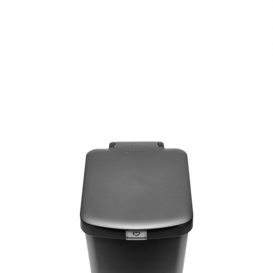 Кош за смет с педал Brabantia StepUp 25L, Dark Grey Кош за смет с педал Brabantia StepUp 25L, Dark Grey