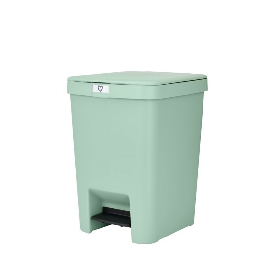 Кош за смет с педал Brabantia StepUp 25L, Jade Green Кош за смет с педал Brabantia StepUp 25L, Jade Green