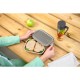 Кутия за обяд Brabantia Make&Take 1.1L, Matt Steel Кутия за обяд Brabantia Make&Take 1.1L, Matt Steel