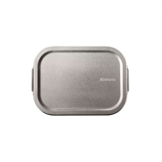 Кутия за обяд Brabantia Make&Take 1.1L, Matt Steel Кутия за обяд Brabantia Make&Take 1.1L, Matt Steel