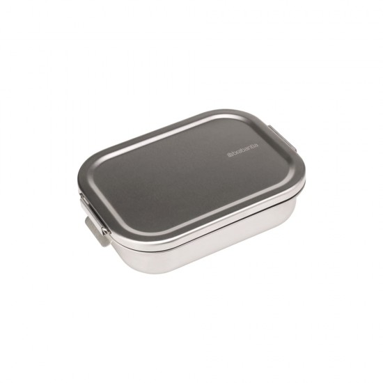 Кутия за обяд Brabantia Make&Take 1.1L, Matt Steel Кутия за обяд Brabantia Make&Take 1.1L, Matt Steel
