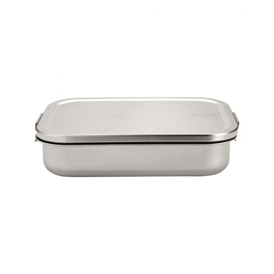 Кутия за обяд Brabantia Make&Take 2L, Matt Steel, с разделители Кутия за обяд Brabantia Make&Take 2L, Matt Steel, с разделители