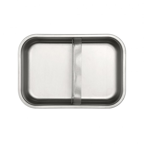 Кутия за обяд Brabantia Make&Take 2L, Matt Steel, с разделители Кутия за обяд Brabantia Make&Take 2L, Matt Steel, с разделители
