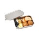 Кутия за обяд Brabantia Make&Take 2L, Matt Steel, с разделители Кутия за обяд Brabantia Make&Take 2L, Matt Steel, с разделители