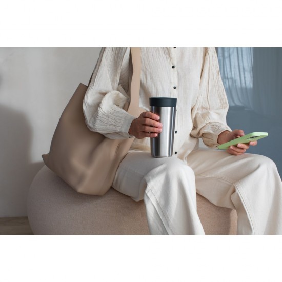 Термо чаша Brabantia Make&Take 360ml Dark Grey Термо чаша Brabantia Make&Take 360ml Dark Grey