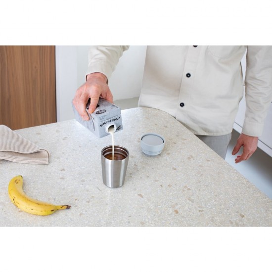 Термо чаша Brabantia Make&Take 200ml Light Grey Термо чаша Brabantia Make&Take 200ml Light Grey