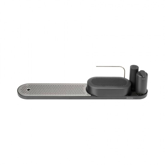 Комплект за мивка Brabantia SinkStyle Mineral Infinite Grey 4 части Комплект за мивка Brabantia SinkStyle Mineral Infinite Grey 4 части
