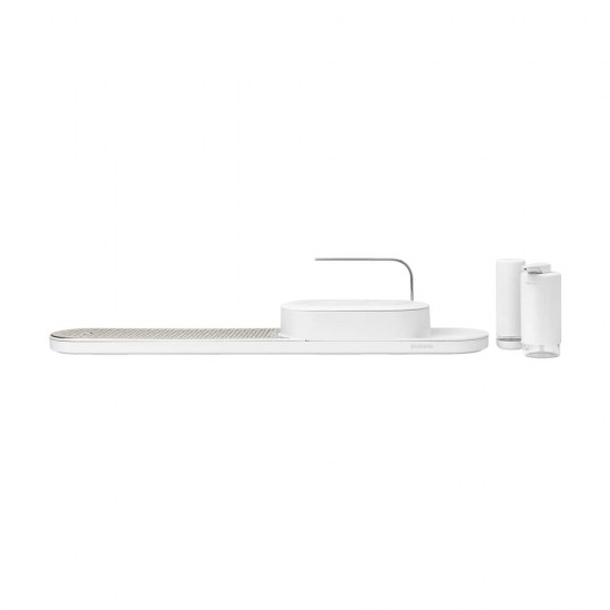 Комплект за мивка Brabantia SinkStyle Mineral Fresh White 4 части Комплект за мивка Brabantia SinkStyle Mineral Fresh White 4 части