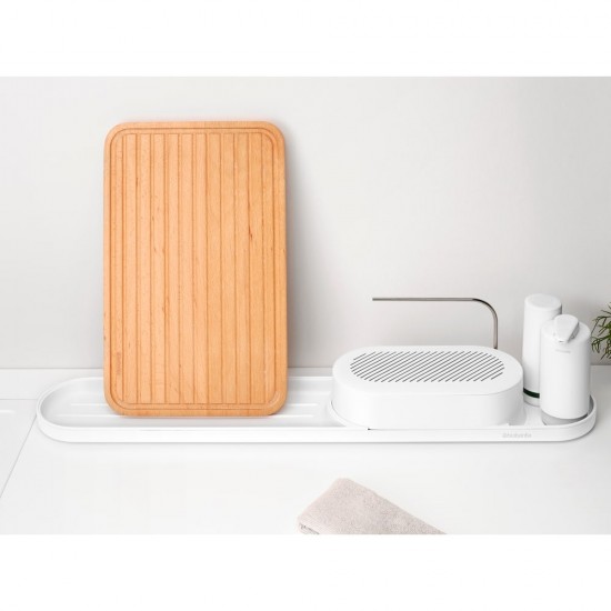 Комплект за мивка Brabantia SinkStyle Mineral Fresh White 4 части Комплект за мивка Brabantia SinkStyle Mineral Fresh White 4 части
