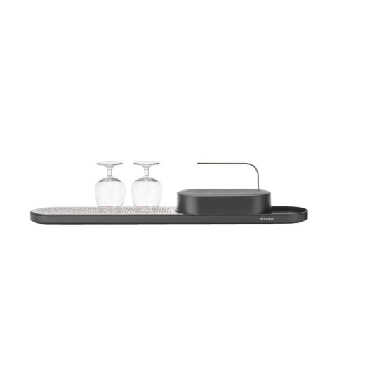 Комплект за мивка Brabantia SinkStyle Mineral Infinite Grey 2 части Комплект за мивка Brabantia SinkStyle Mineral Infinite Grey 2 части