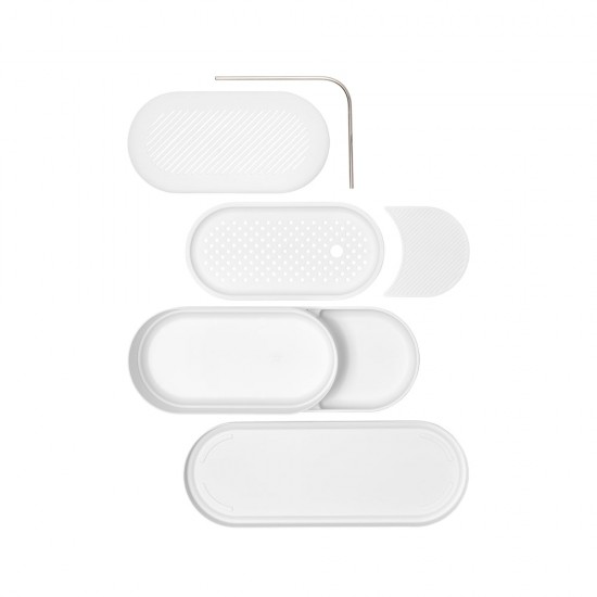 Органайзер за мивка Brabantia SinkStyle Mineral Fresh White Органайзер за мивка Brabantia SinkStyle Mineral Fresh White
