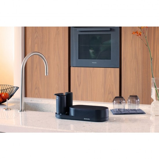 Комплект за мивка Brabantia SinkStyle Mineral Infinite Grey 3 части Комплект за мивка Brabantia SinkStyle Mineral Infinite Grey 3 части