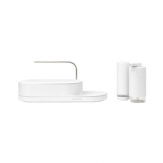 Комплект за мивка Brabantia SinkStyle Mineral Fresh White 3 части Комплект за мивка Brabantia SinkStyle Mineral Fresh White 3 части