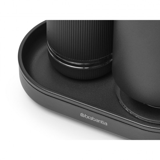 Комплект дозатори за сапун Brabantia SinkStyle Mineral Infinite Grey, 2x200ml Комплект дозатори за сапун Brabantia SinkStyle Mineral Infinite Grey, 2x200ml