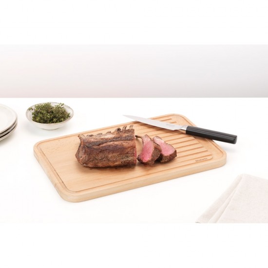 Дъска за рязане Brabantia Profile Wooden 40x25cm, за месо Дъска за рязане Brabantia Profile Wooden 40x25cm, за месо