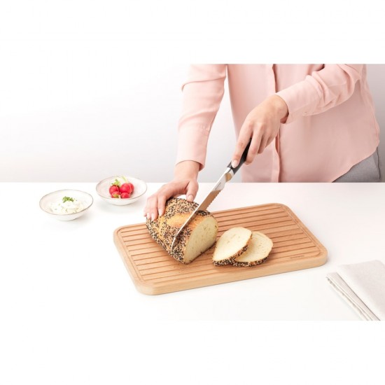 Дъска за рязане Brabantia Profile Wooden 40x25cm, за хляб Дъска за рязане Brabantia Profile Wooden 40x25cm, за хляб
