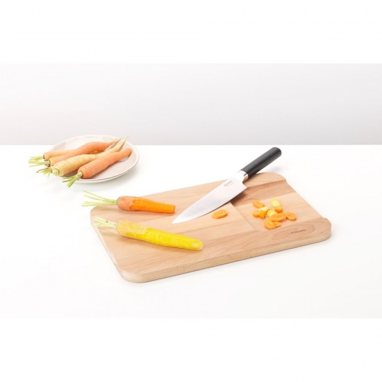 Дъска за рязане Brabantia Profile Wooden 40x25cm, за зеленчуци Дъска за рязане Brabantia Profile Wooden 40x25cm, за зеленчуци