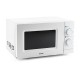 Микровълнова фурна MUHLER MO-5009 20L, бяла, механична